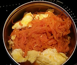 鸡蛋炒胡萝卜的做法