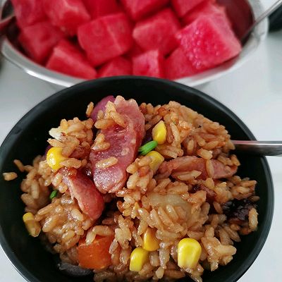 电饭煲版煲仔饭