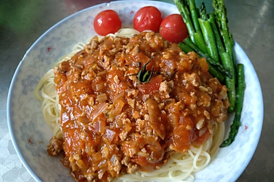 意大利肉酱面！蘑菇！肉酱！意面！