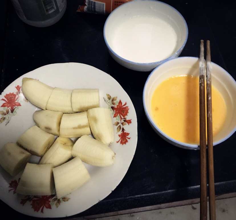 酥软香蕉段儿的做法图解2