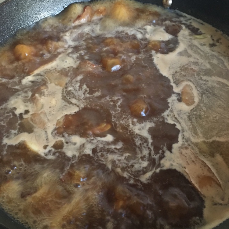 一锅出--大骨炖干豆角的做法图解6