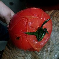 番茄肉片汤的做法图解1