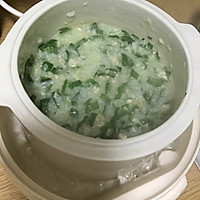 肉糜虾糜菠菜粥的做法图解7