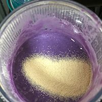奶香紫薯发糕的做法图解2