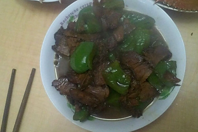 青椒炒牛肉