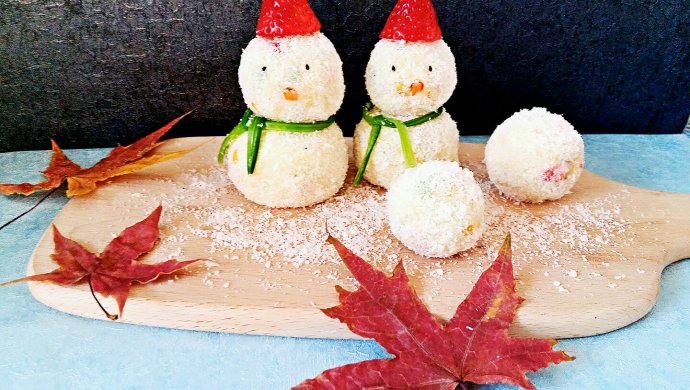冬日里的雪精灵