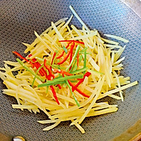 #清香麻爽秒入魂#酸辣土豆丝的做法图解5