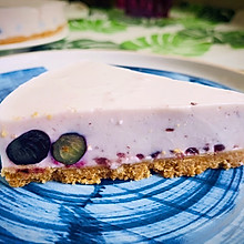 蓝莓酸奶慕斯（不用烤箱就可以做的蛋糕）
