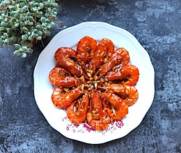 蒜香红焖大虾的做法