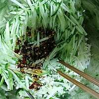 #美食视频挑战赛# #快手炝拌土豆丝黄瓜丝#的做法图解13