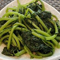 清炒茼蒿菜的做法图解4