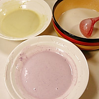多巴胺快乐点心 | 紫薯抹茶椰汁糕 | 创意马蹄糕的做法图解6
