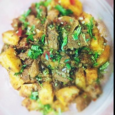 土豆烧牛肉