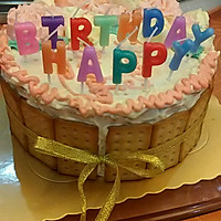 生日蛋糕裱花的做法图解7