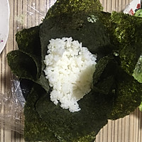 爱心饭团子的做法图解3