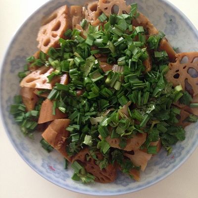 凉拌酱藕