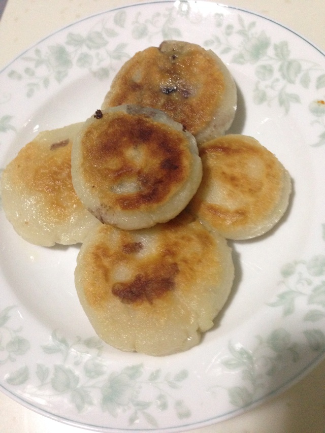 香蕉糯米饼的做法图解5