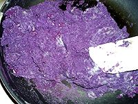 紫薯豆沙馅#安佳烘焙学院#的做法图解4