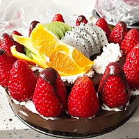 奥利奥水果巧克力布丁生日慕斯蛋糕的做法图解10