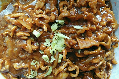 超级下饭的酱肉丝