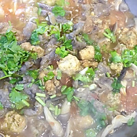 番茄肥牛汤的做法图解4