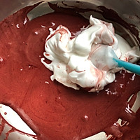 红丝绒戚风蛋糕（六寸）的做法图解14