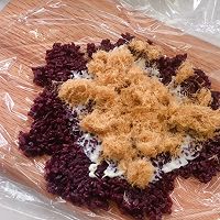 豪华版紫米饭团的做法图解5