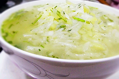 萝卜土豆丝汤，适合冬天吃的汤