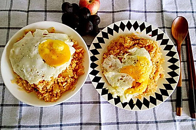 韩式泡菜五花肉炒饭