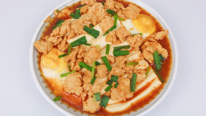 肉末豆腐抱蛋