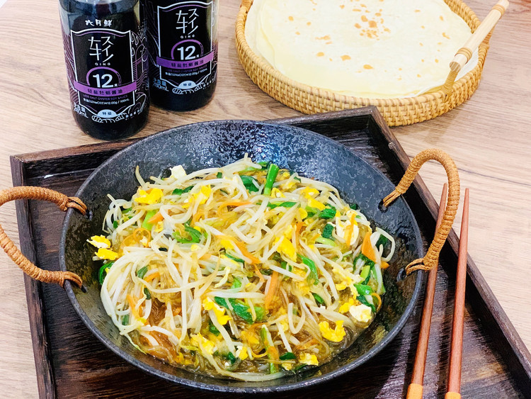 春饼卷合菜的做法