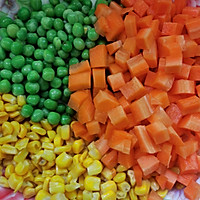 #福气年夜菜#五彩咸肉焖饭的做法图解2