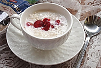 踏雪寻梅-蔓越莓牛奶炖雪燕#果瑞氏#的做法