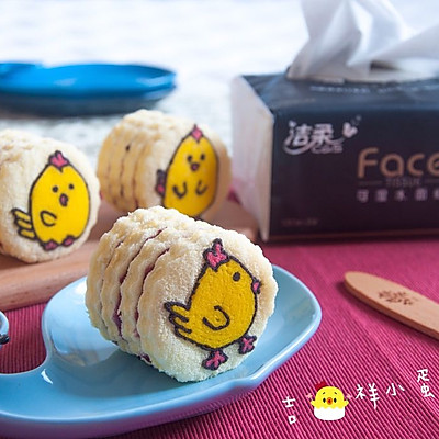 吉(鸡)祥夹心小蛋糕