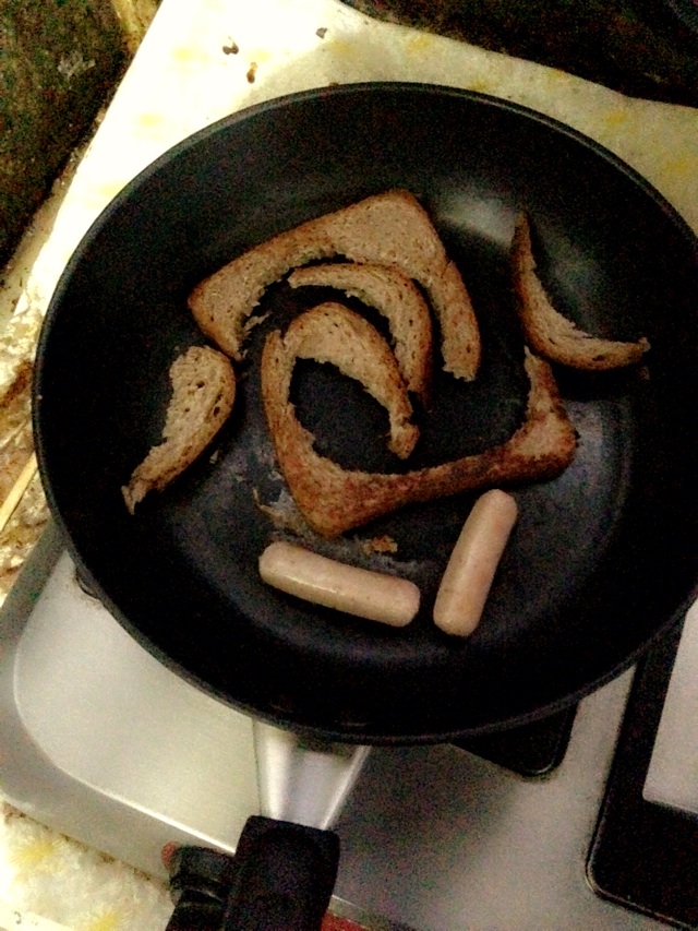 低脂早餐 简单快速的口袋面包套餐的做法图解3