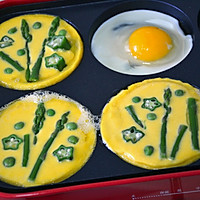 芦笋鸡蛋玉米饼的做法图解11