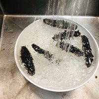 海参蒸肉的做法图解2