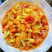 素炒菜花，健康美味！的做法图解4