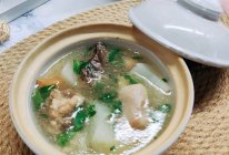 #流感季饮食攻略#滋阴润燥羊肉萝卜汤的做法