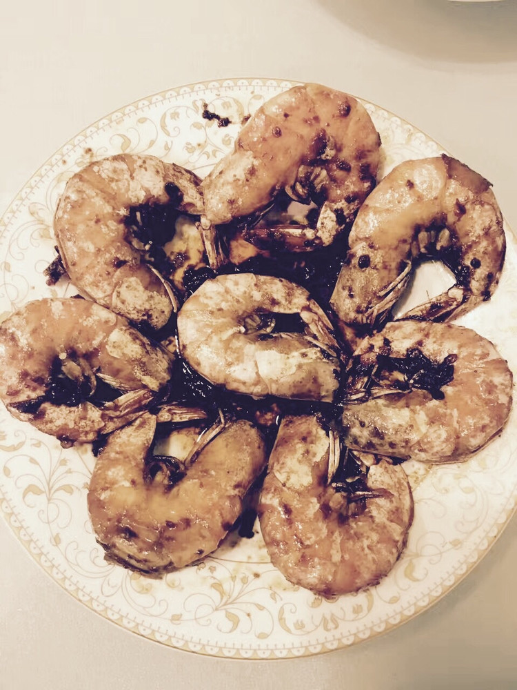 蘸料大虾的做法