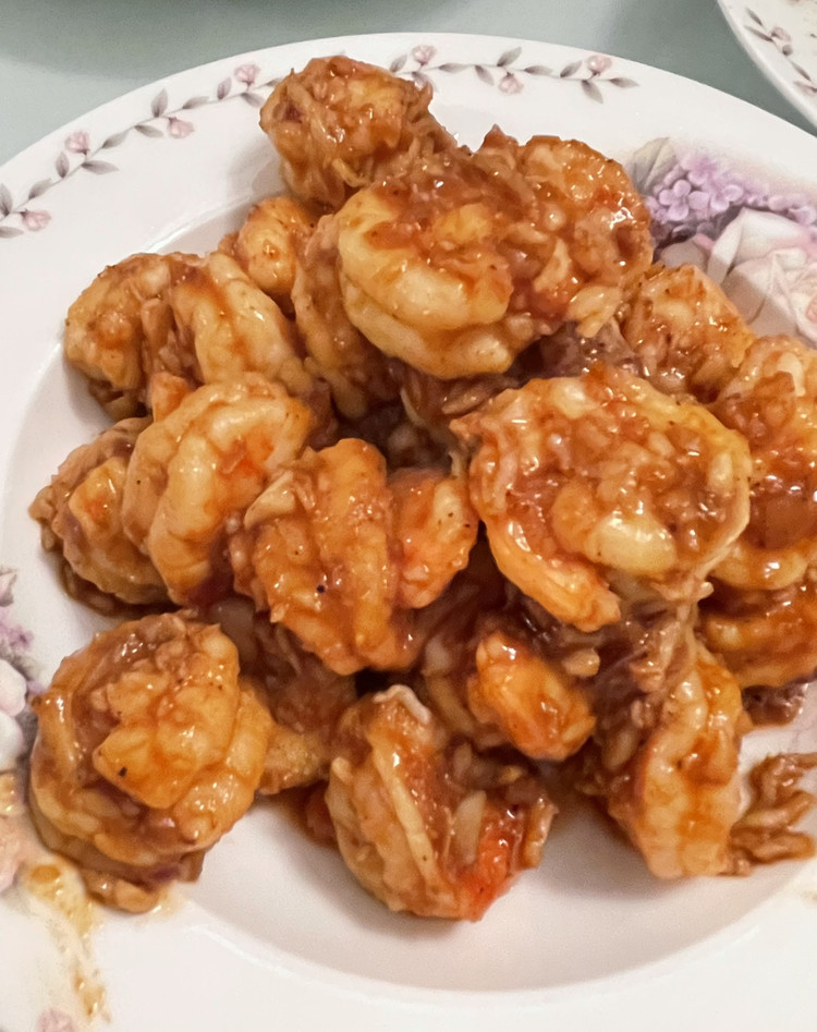 蒜蓉虾仁的做法