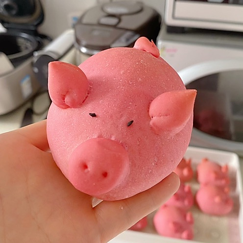 猪猪面包的做法