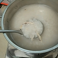 鱿鱼猪肉粥的做法图解6