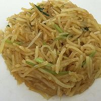 蚝油烩炒土豆丝的做法图解4