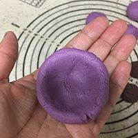 拍饼子，烙锅边---紫薯换个法子吃的做法图解5