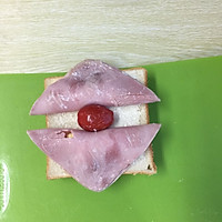 缤纷鸡蛋火腿三明治#丘比轻食厨神大赛#的做法图解5