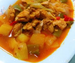 太太乐快手下饭大盘鸡的做法