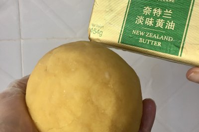 中秋必备：黄油绿豆馅儿