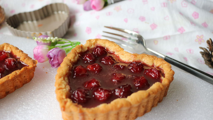 焦糖奶油樱桃派