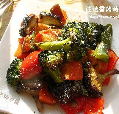 迷迭香烤时蔬